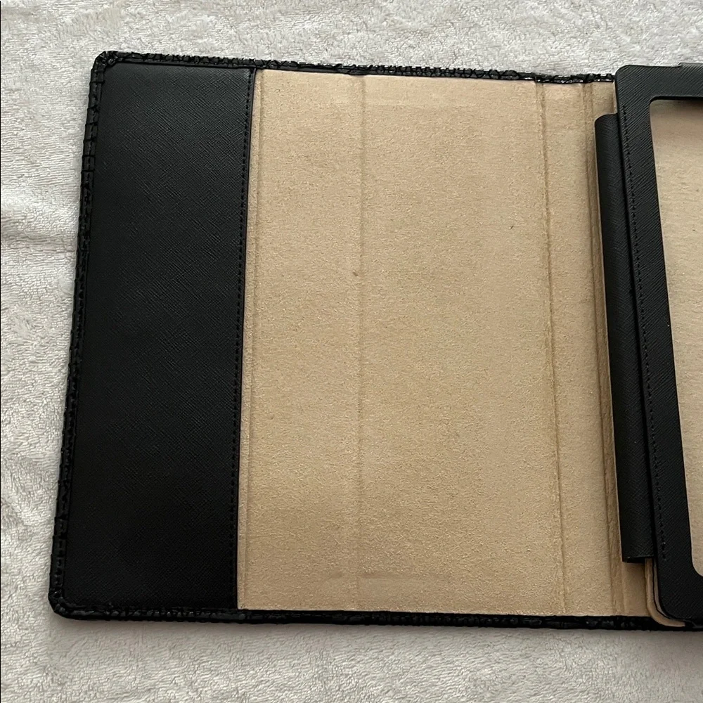Michael Kors Black Embossed Tablet Cover bin 34